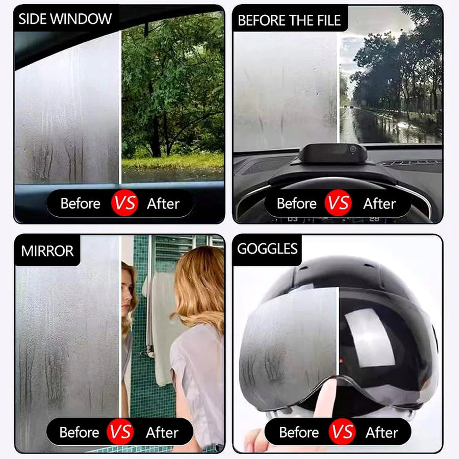GELUN Glass Anti-Fogging Agent 118ml – Car Windshield & Mirror Anti-Fog Spray for Clear Driving Vision