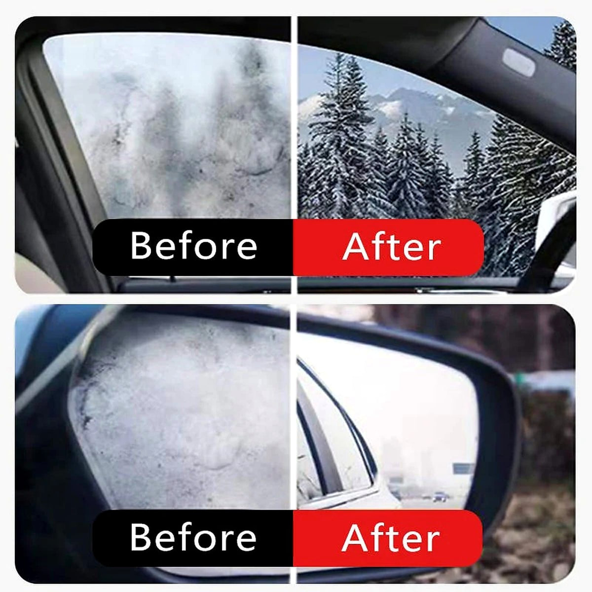 GELUN Glass Anti-Fogging Agent 118ml – Car Windshield & Mirror Anti-Fog Spray for Clear Driving Vision